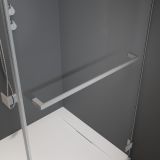 Kabina Prysznicowa Walk-In 120 Prawy Furo Nikiel 10106638-91-01R+10110594-01-01 Radaway