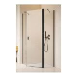 Kabina Asymetryczna Nes PTJ Czarna 80x90 Prawa 10052000-54-01R+10052600-54-01 Radaway