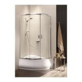 Kabina Asymetryczna Premium Plus Szkło Grafitowe 1700 E 100x80 30481-01-05N Radaway