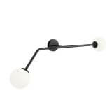 Kinkiet Pure Black Poziomy 1064D1 Aldex