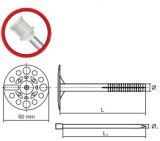 Kołek Do Izolacji Goldmurit Metal Oblewany Opak 200 szt. 10x160 mm Goldmurit