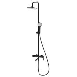 Kolumna Prysznicowa Trzyfunkcyjna Z Deszczownicą Lunepo Czarny ADLU6313H1 Avapax