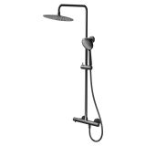 mini: Kolumna Prysznicowa Z Baterią Termostatyczną Zen Czarny Gun Metal S951-784 Cersanit (1)