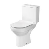 mini: Kompakt WC Z Deską Wolnoopadającą City Biały K35-037 Cersanit (1)