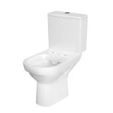 mini: Kompakt WC Z Deską Wolnoopadającą City Biały K35-037 Cersanit (2)