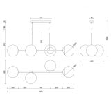 Lampa Wisząca Kop E Czarny KPE422P0 Ummo