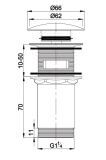 Korek Klik-Klak A706Bp Omnires