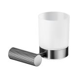 mini: Kubek Na Szczoteczki Zen Czarny Gun Metal S951-904 Cersanit (1)