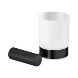 mini: Kubek Na Szczoteczki Zen Czarny S951-901 Cersanit (1)