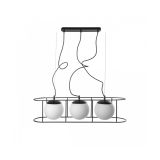 Lampa Wisząca Kuglo D Czarny KUD322B0 Ummo