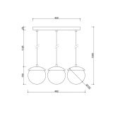 Lampa Wisząca Kuul A Czarny KLA322P0 Ummo