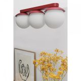 Plafon Kuul B Czerwony KLB340S0 Ummo