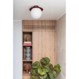 Plafon Kuul C Czerwony KLC140S0 Ummo