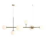 Lampa Wisząca Dione 6 Gold 1092K30 Aldex