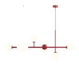 Lampa Wisząca Dione 6 Red Wine 1092K15 Aldex