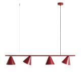 Lampa Wisząca Form 4 Red Wine  1108L15 Aldex