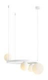 Lampa Wisząca Garda 4 Ring White 1099L_R Aldex