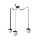 Lampa Wisząca KUUL F3 Czarny KLF322P2 Ummo