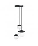 Lampa Wisząca KUUL M Czarny KLM322P4 Ummo
