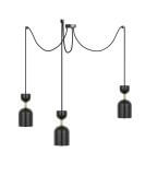 Lampa Wisząca Supuru 3 Czarny SUM332P2 Ummo