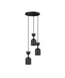 Plafon Supuru 3P Czarny SUP322P3 Ummo