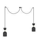 Lampa Wisząca Supuru 2 Czarny SUM232P2 Ummo