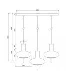 Lampa Sufitowa Torni A Biały TOL311P0 Ummo