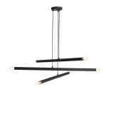 Lampa Wisząca Tubo 6 Black 1072K1 Aldex