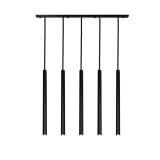 Lampa wisząca Yabu 5 - Czarna 5528 Antigo