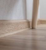 Listwa Przypodłogowa PCV Esquero Duo 650 Biały 55x22x2500 mm Vox