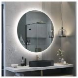 Lustro Łazienkowe LED podświetlane Simple Syriusz Ambiente LED 145x145 Ruke
