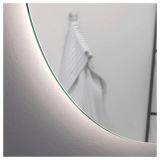 Lustro Łazienkowe LED podświetlane Simple Syriusz Ambiente LED 145x145 Ruke