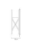 Lustro Wysuwane Ella 63x93cm Barwa Ciepła 101695 Miior