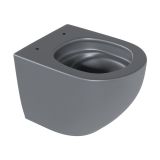 Miska Wc 48 Cm Wisząca Bezrantowa Z Systemem Spłukiwania Spin 360 Luqa Grafit Mat CEAC.6403.480.GRM Excelent