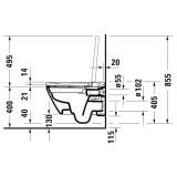 Miska WC D-Neo Compact 58x37,5 Z Deską Myjącą 654000012004300 Duravit