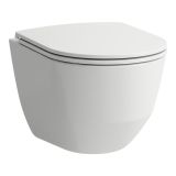 Miska WC Podwieszana Rimless Compacto 360x490 mm Z Powłoką LCC Pro A Biały H8209654000001 Laufen