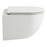 Miska WC Podwieszana Rimless Compacto 360x490 mm Z Powłoką LCC Pro A Biały H8209654000001 Laufen