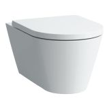 Miska WC Podwieszana Rimless Z Powłoką LCC 545x370 mm Kartell Biały H8203374000001 Laufen