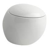 Miska WC Podwieszana Rimless Z Powłoką LCC 585x390 mm Ilbagnoalessi Biały H8209714000001 Laufen