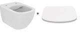 Miska WC Podwieszana Tesi Z Deską Wolnoopadającą T493201 + T552201 Ideal Standard