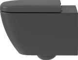 Miska WC Rimless Happy D.2 36,5x54 Anthracite Mat 2222098900 Duravit