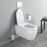 Miska WC Rimless Me By Starck 37x57x44 Z Deską Wolnoopadającą 45290900A1 Duravit