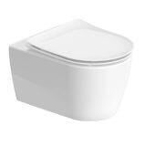 Miska WC Rimless Soleil By Starck 54x37 Z Deską Wolnoopadającą 45910920A1 Duravit