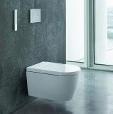 Miska WC Rimless Starck F Lite Z Deską Myjącą 57,5x37,8 650001012004310 Duravit