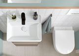 Miska WC Subway 2.0 Weiss Alpin CeramicPlus Z Deską Wolnoopadającą 5606R0R1+9M69S101 Villeroy&Boch