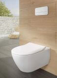 Miska WC Subway 2.0 Z Deską Wolnoopadającą CeramicPlus 5614A1R1+9M78S101 Villeroy&Boch