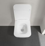 Miska WC Venticello Z Deską Wolnoopadającą CeramicPlus Weiss Alpin 4611RLR1 Villeroy&Boch