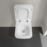 Miska WC Venticello Z Deską Wolnoopadającą CeramicPlus Weiss Alpin 4611RLR1 Villeroy&Boch