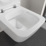 Miska WC Venticello Z Deską Wolnoopadającą CeramicPlus Weiss Alpin 4611RLR1 Villeroy&Boch