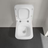 Miska WC Venticello Z Deską Wolnoopadającą CeramicPlus Weiss Alpin 4611RSR1 Villeroy&Boch